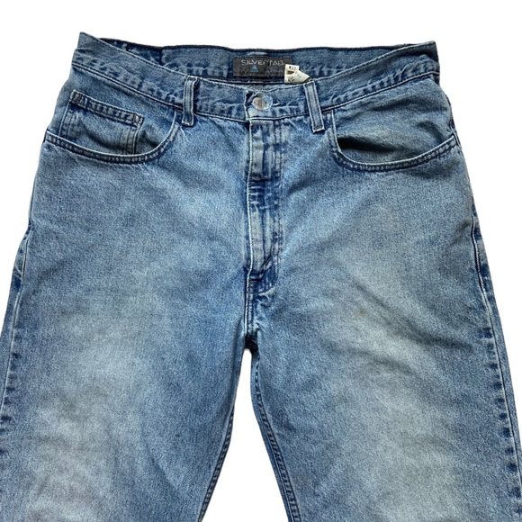 LEVIS Vintage Y2K Silvertab Relaxed Fit Denim Jeans Mens 33 x 34 - Picture 3 of 16